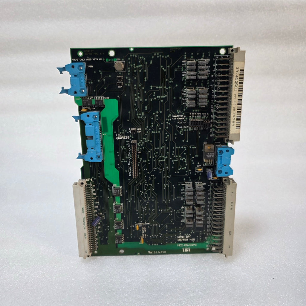 KONE MCC-85/EXP3 EXPANSION PCB BOARD – PART NO. 397450 H05 / 397452G01 – ELEVATO