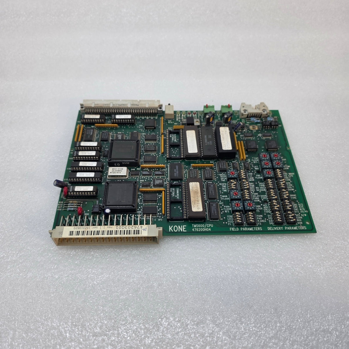 KONE TMS600/CPU CONTROL BOARD 476200H04 REV 1.1 476203G01