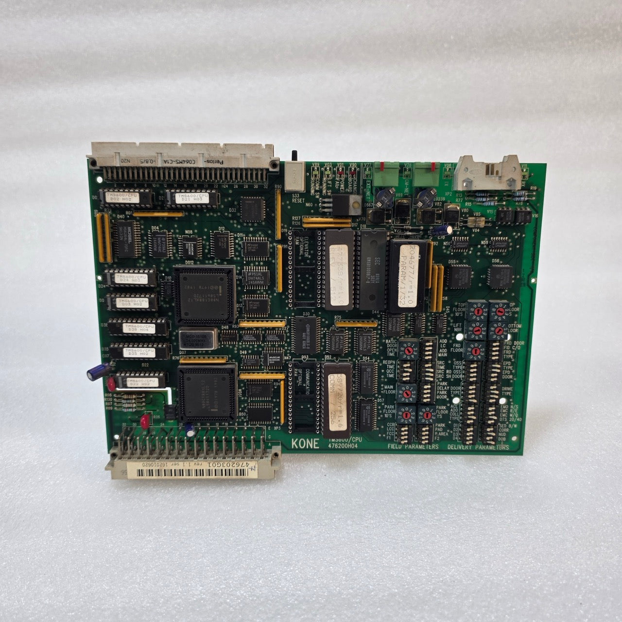 KONE TMS600/CPU CONTROL BOARD 476200H04 REV 1.1 476203G01