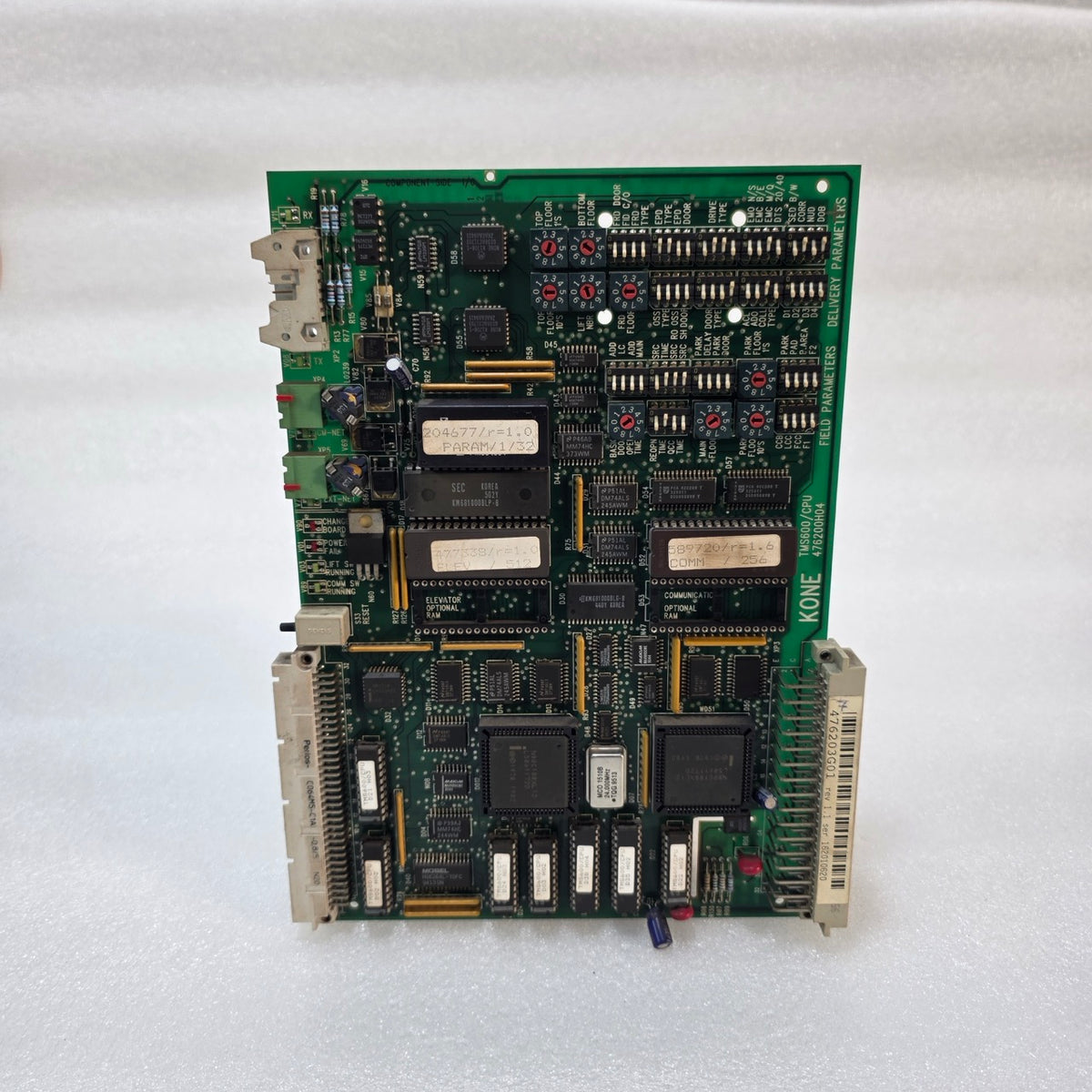 KONE TMS600/CPU CONTROL BOARD 476200H04 REV 1.1 476203G01