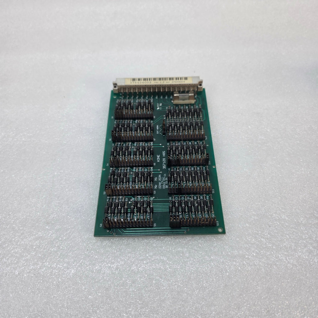KONE 375404G02 REV 1.0 INDUSTRIAL ELEVATOR LOGIC / INTERFACE MODUL 357120 H05