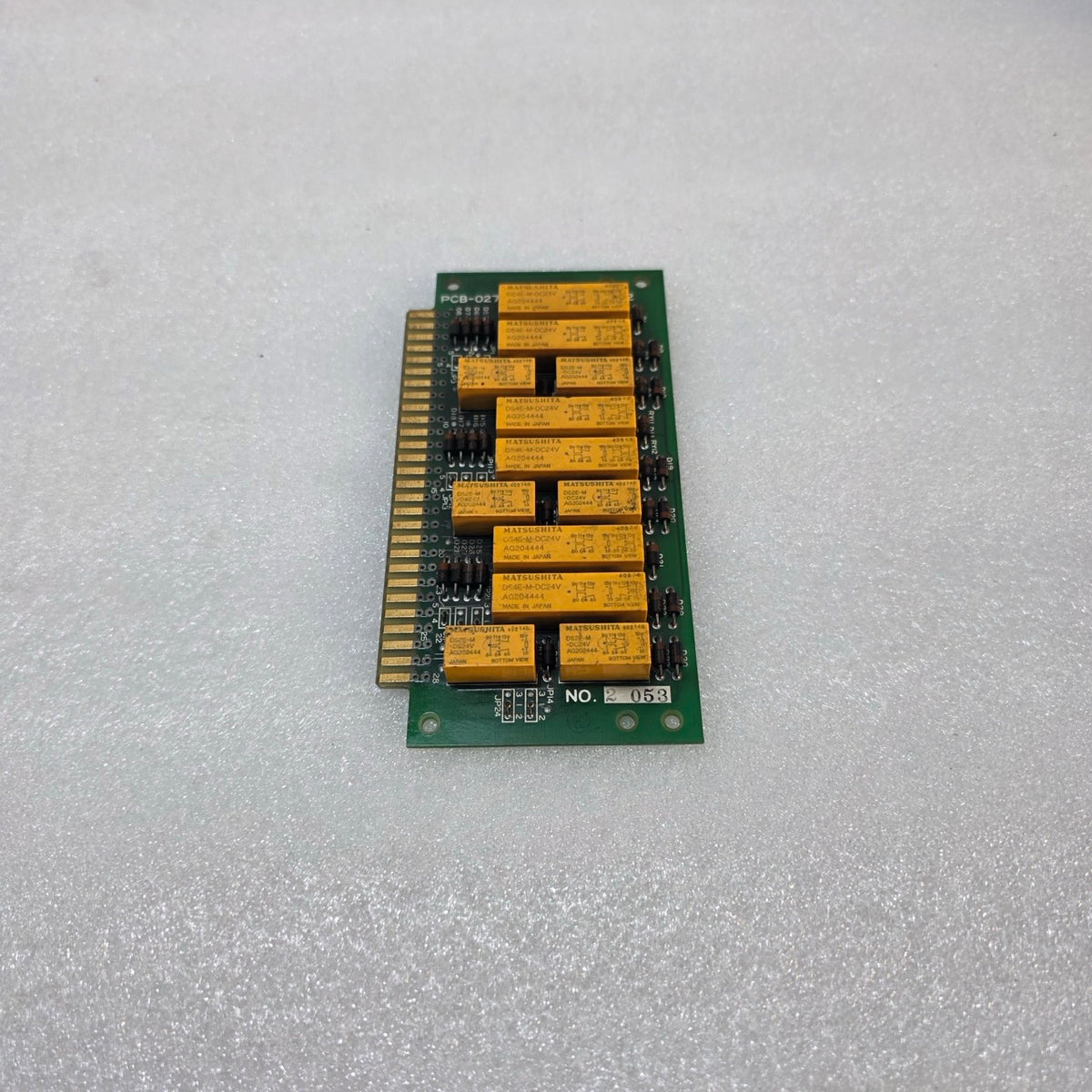 MEIYO M3LB-AM2 CONTROL BOARD WITH MATSUSHITA DS4E-M-DC24V RELAY PCB-0271