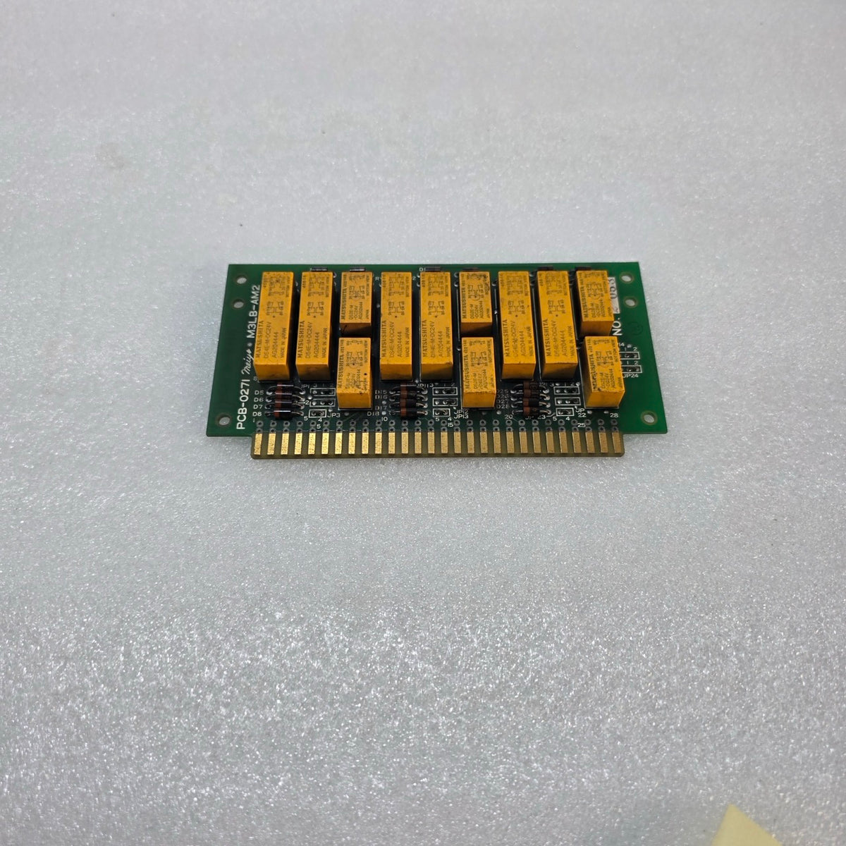 MEIYO M3LB-AM2 CONTROL BOARD WITH MATSUSHITA DS4E-M-DC24V RELAY PCB-0271