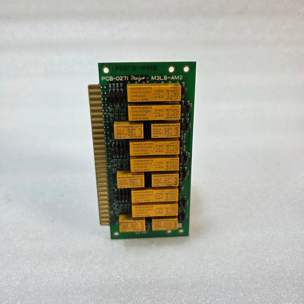 MEIYO M3LB-AM2 CONTROL BOARD WITH MATSUSHITA DS4E-M-DC24V RELAY PCB-0271