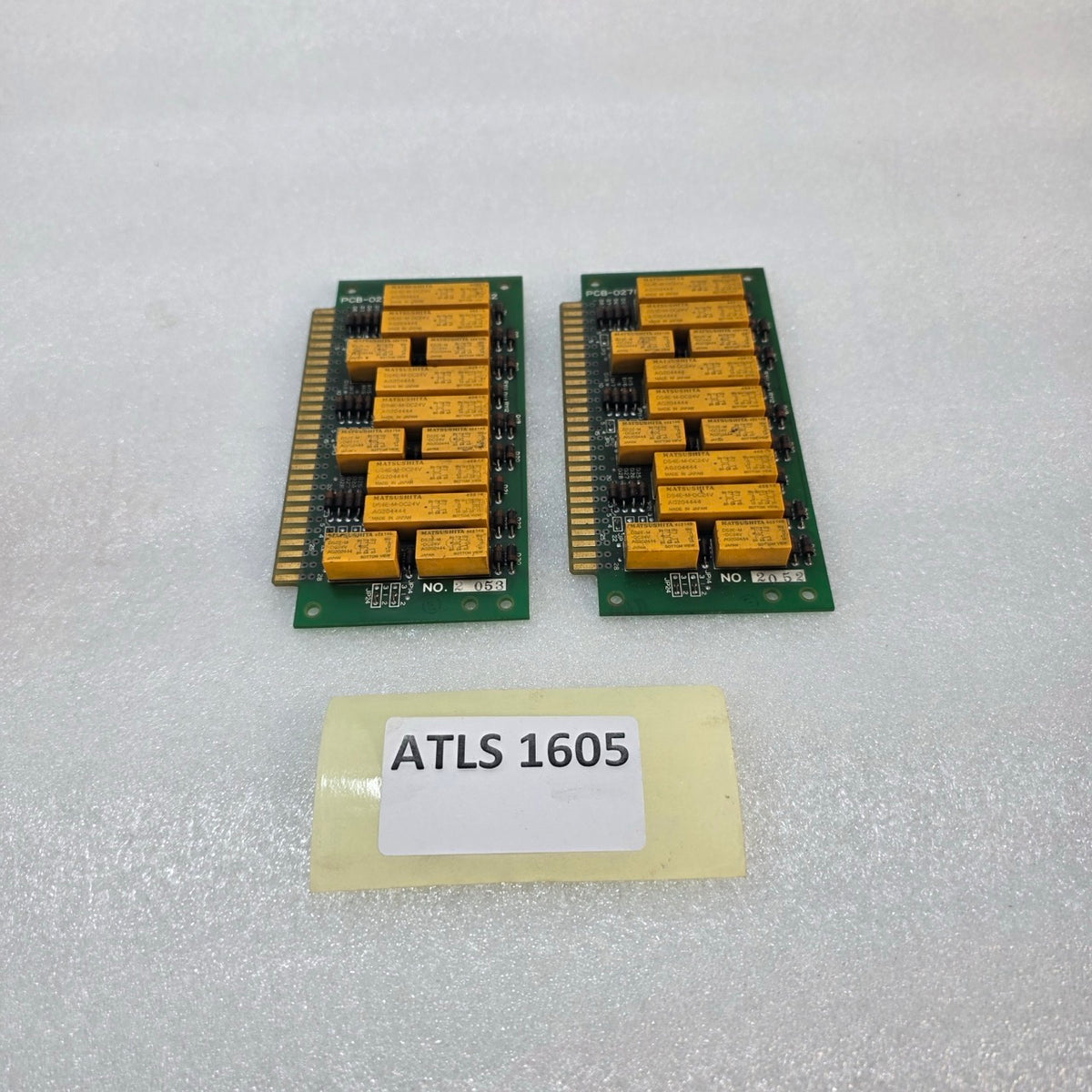 MEIYO M3LB-AM2 CONTROL BOARD WITH MATSUSHITA DS4E-M-DC24V RELAY PCB-0271