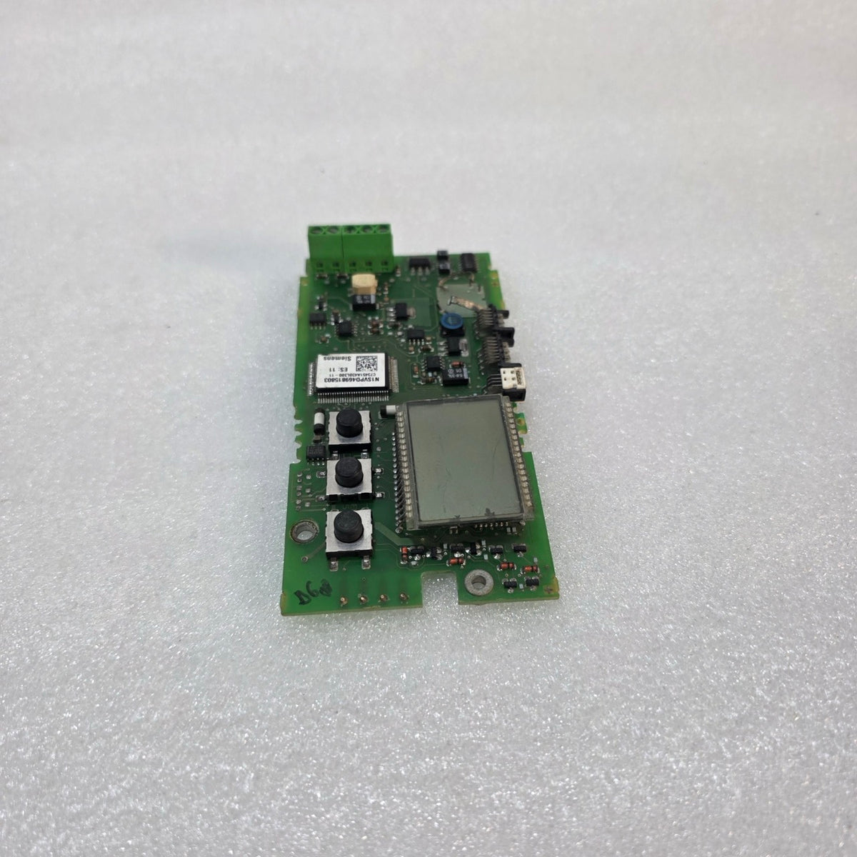 SIEMENS CONTROL INTERFACE PCB WITH MSPD469P MICROCONTROLLER FOR PARTS