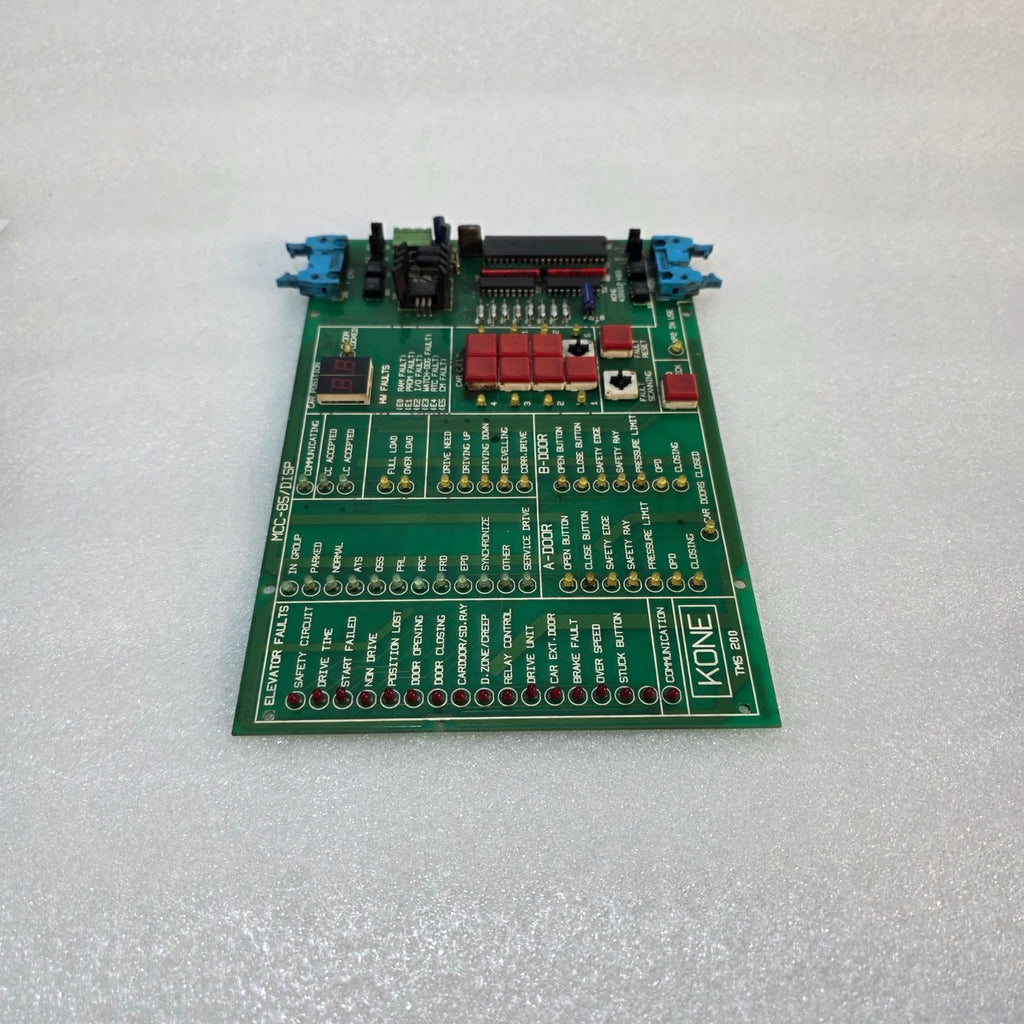 KONE MCC-85/DISP DISPLAY PCB FOR TMS 200 SYSTEM 430015G01