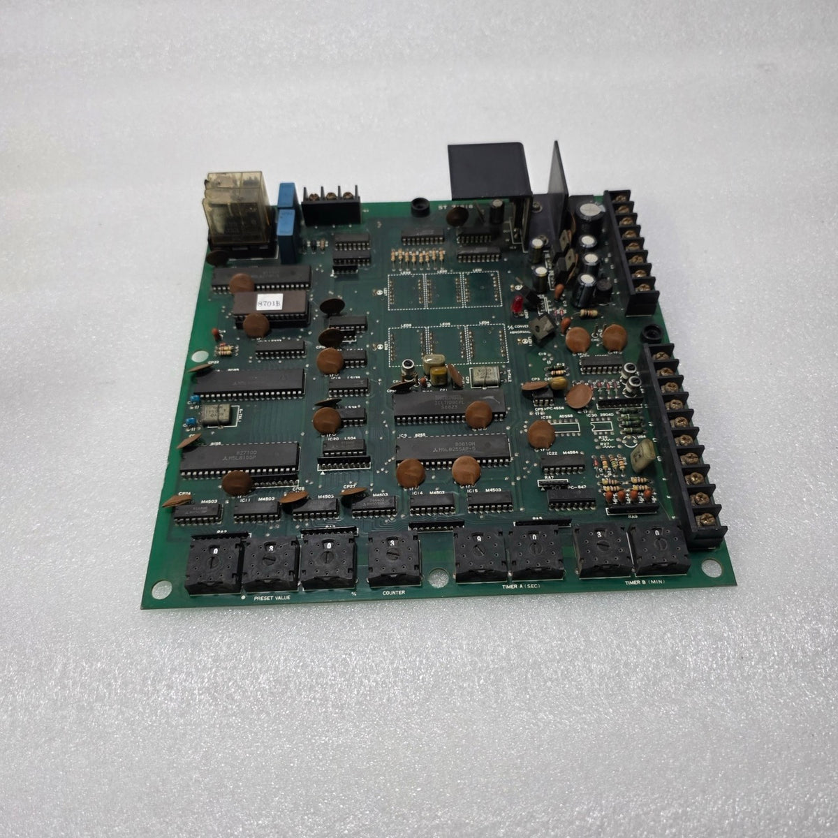 ST 71818 PCB CONTROL BOARD | INDUSTRIAL ELECTRONIC CIRCUIT BOARD ASSEMBLY