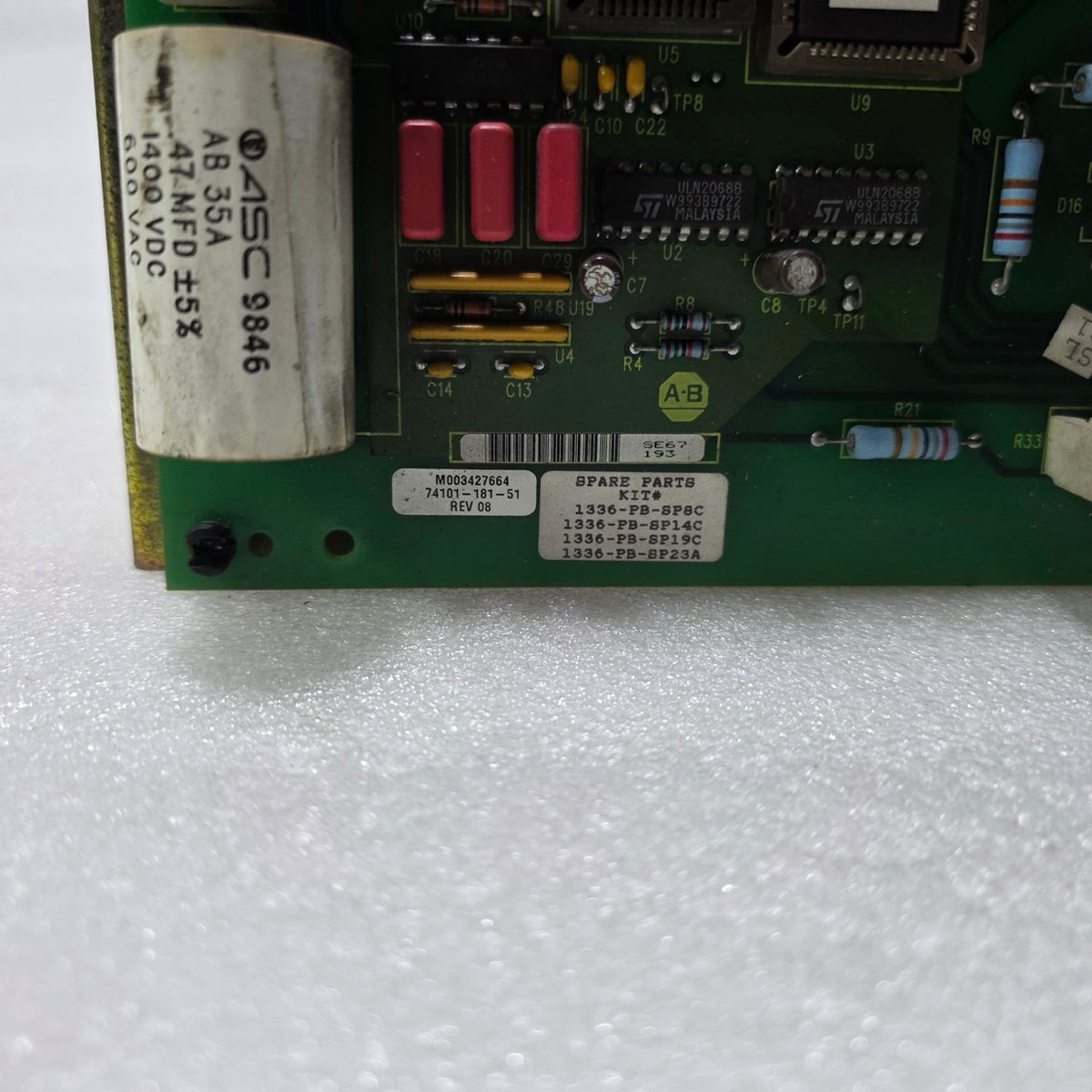 ALLEN BRADLEY 74101-181-51 CONTROL PCB ASSEMBLY REV 08 | INDUSTRIAL ELECTRONIC C
