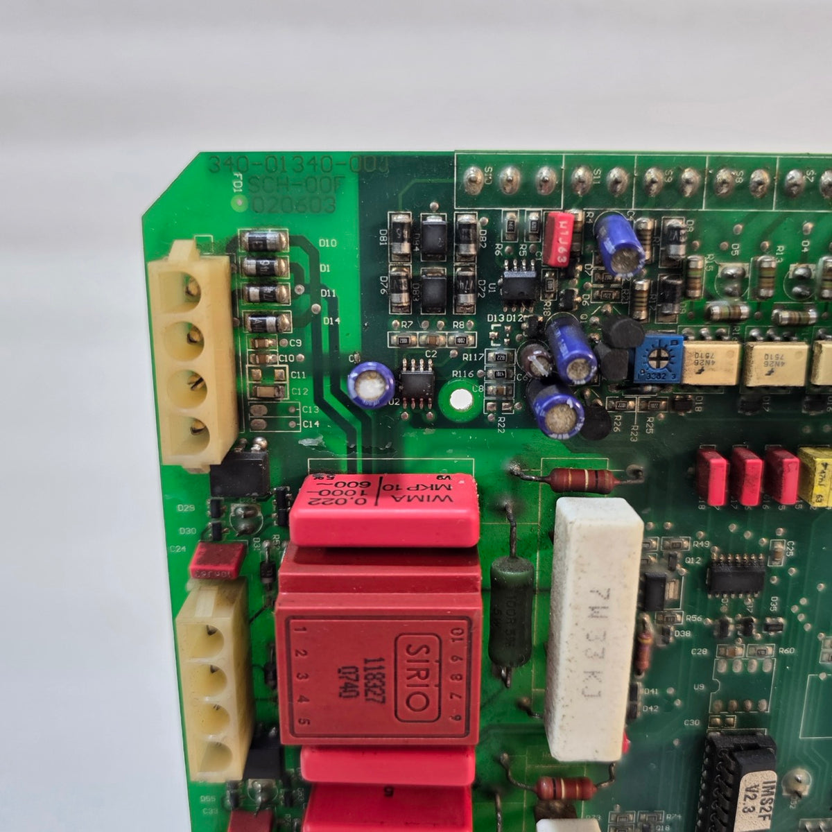 340-01340-00J SCH-00F INDUSTRIAL CONTROL PCB CIRCUIT BOARD