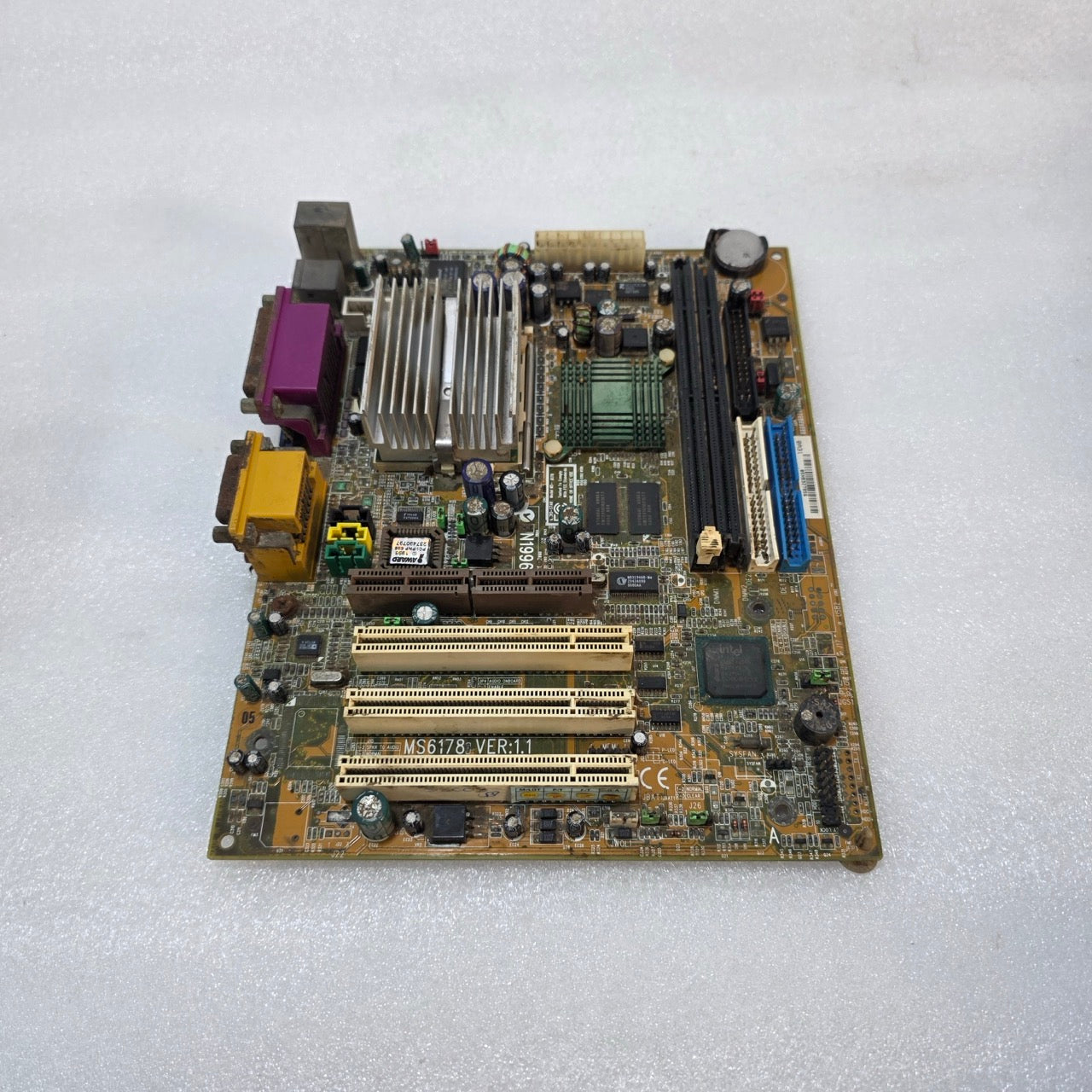 MSI MS-6178 VER.1.1 ATX MOTHERBOARD INTEL 1996 INDUSTRIAL PC MAINBOARD