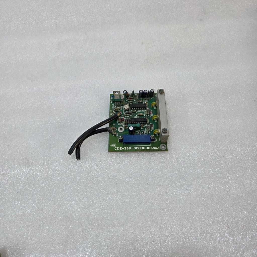 JRC CDE-339 CONTROL 6PCRD00549A INDUSTRIAL CIRCUIT BOARD