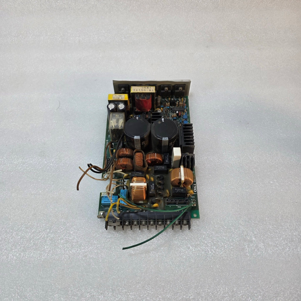 OKI AYU901-1216G1B INDUSTRIAL CONTROL PCB BOARD, +28V SUPPLY, OAREGTA SERIES