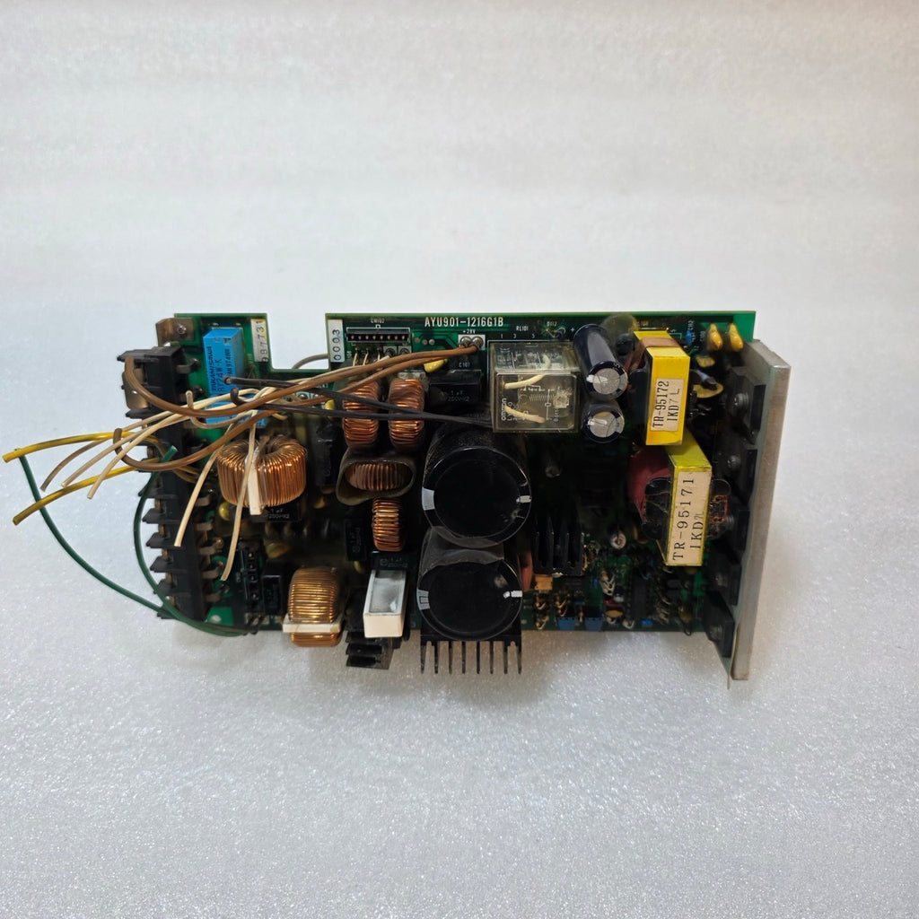 OKI AYU901-1216G1B INDUSTRIAL CONTROL PCB BOARD, +28V SUPPLY, OAREGTA SERIES