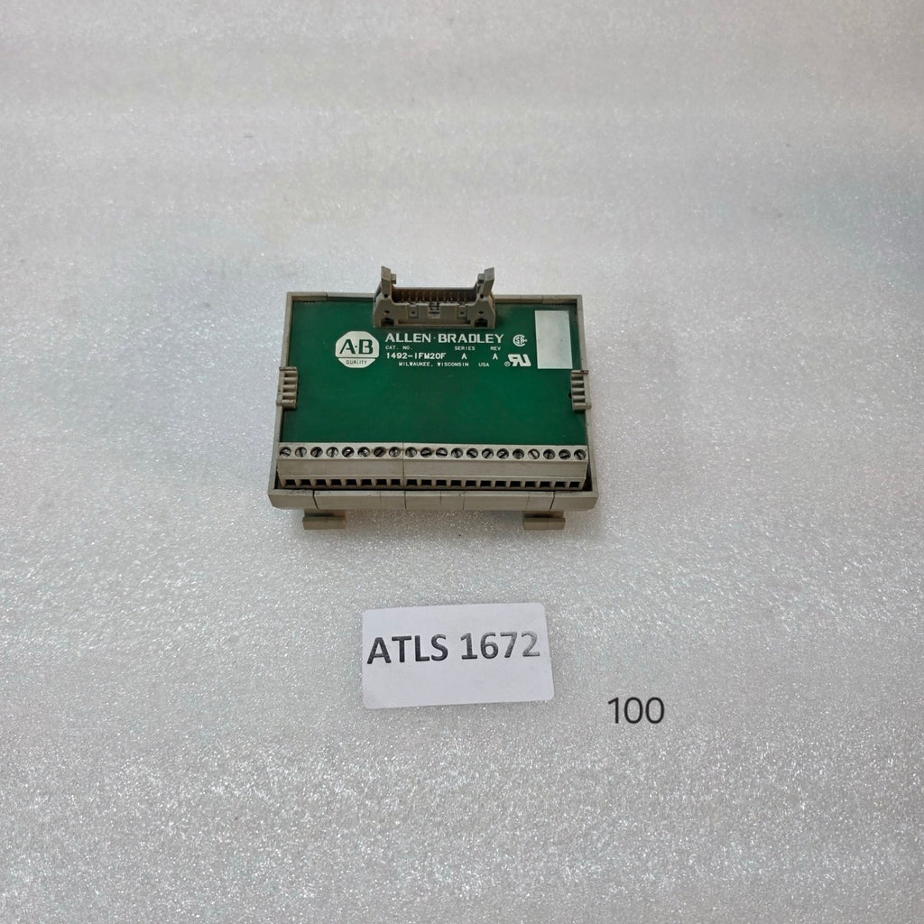 5UNIT X  ALLEN-BRADLEY 1492-IFM20F SERIES A WIRING INTERFACE MODULE LOT OF 5 PC