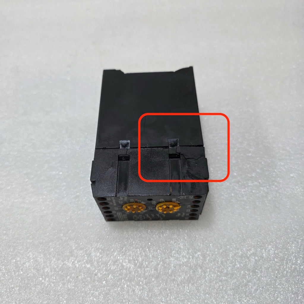 KUHNKE U1510.2 VOLTAGE MONITORING RELAY, 50–500V AC 24V DC BODY BROKEN WORKING