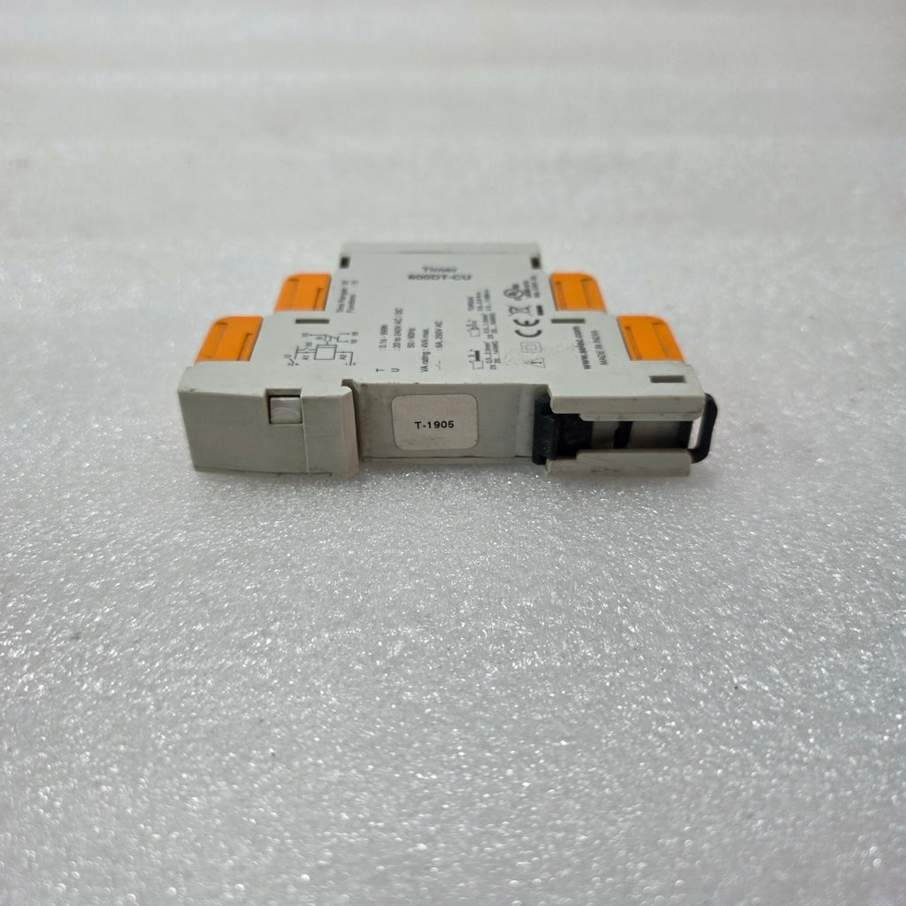 SELEC 600DT-CU MULTIFUNCTION TIMER RELAY, 0.1S–999H, 20–240V AC/DC, 8A