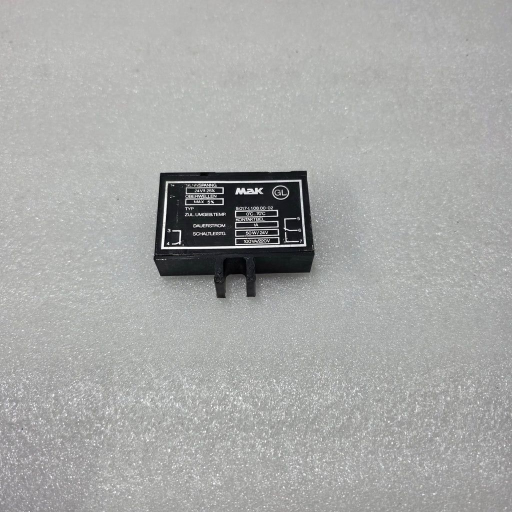 MAK 9.01.7-91.08.00-02 CONTROL RELAY MODULE, OEM MARINE AUTOMATION SPARE