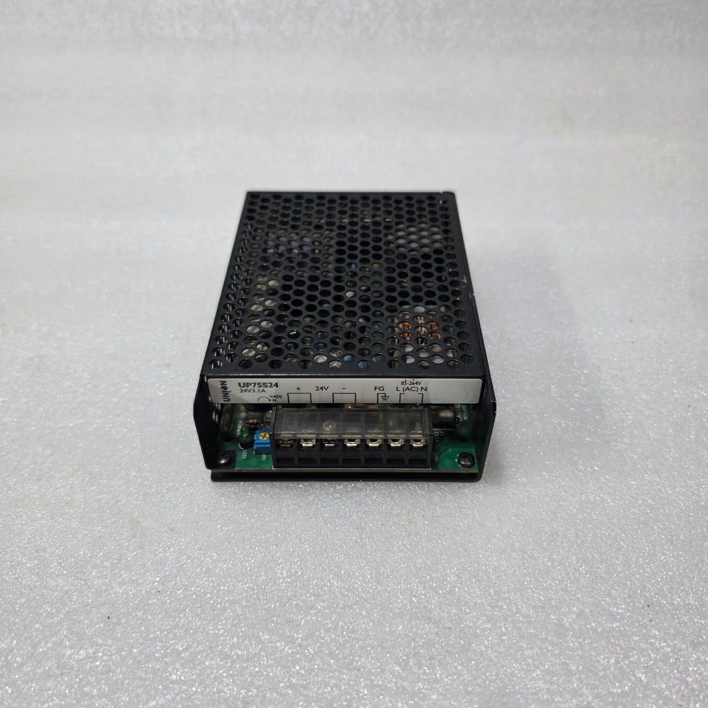 UNION UP75S24 DIN RAIL POWER SUPPLY, 24V DC 3.1A, 75W INDUSTRIAL SMPS