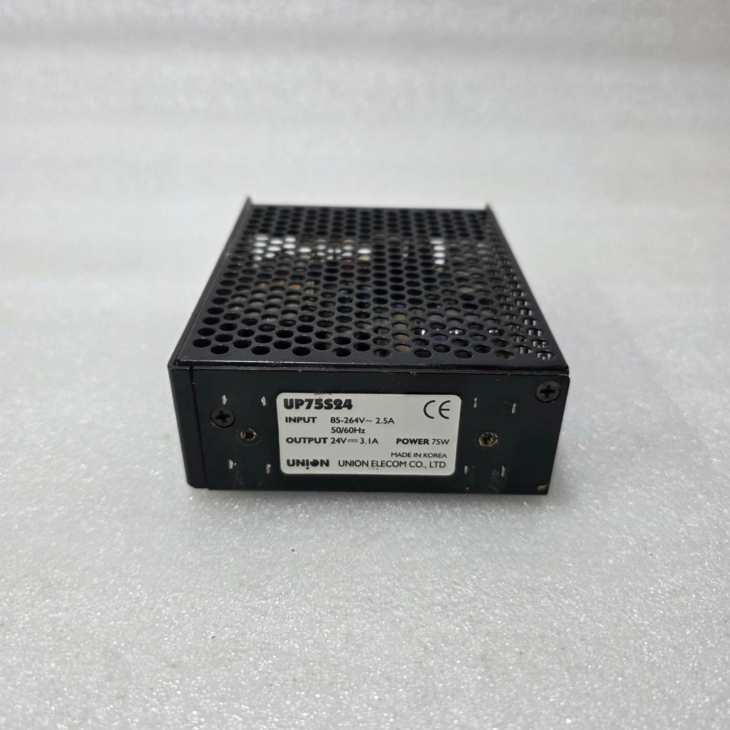 UNION UP75S24 DIN RAIL POWER SUPPLY, 24V DC 3.1A, 75W INDUSTRIAL SMPS