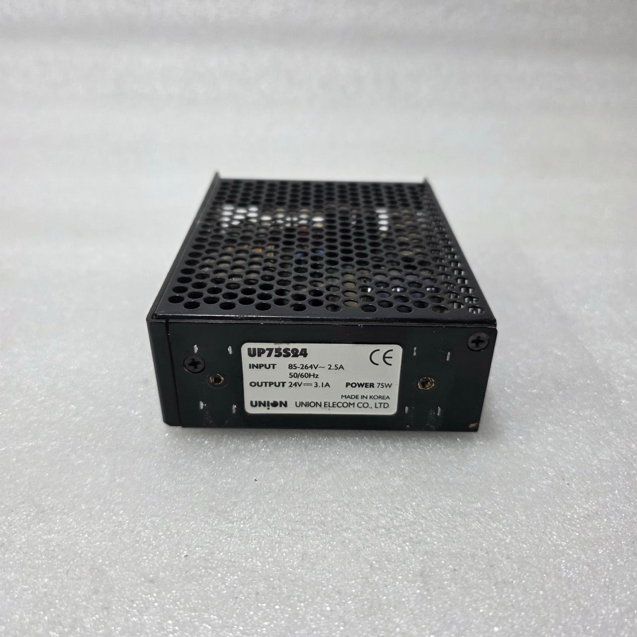 UNION UP75S24 DIN RAIL POWER SUPPLY, 24V DC 3.1A, 75W INDUSTRIAL SMPS