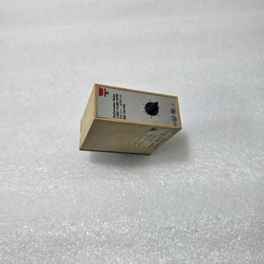 ELECTROMATIC SM 155 230 TACHOMETER RELAY, 1,000–10,000 RPM, 230V AC, 50/60HZ