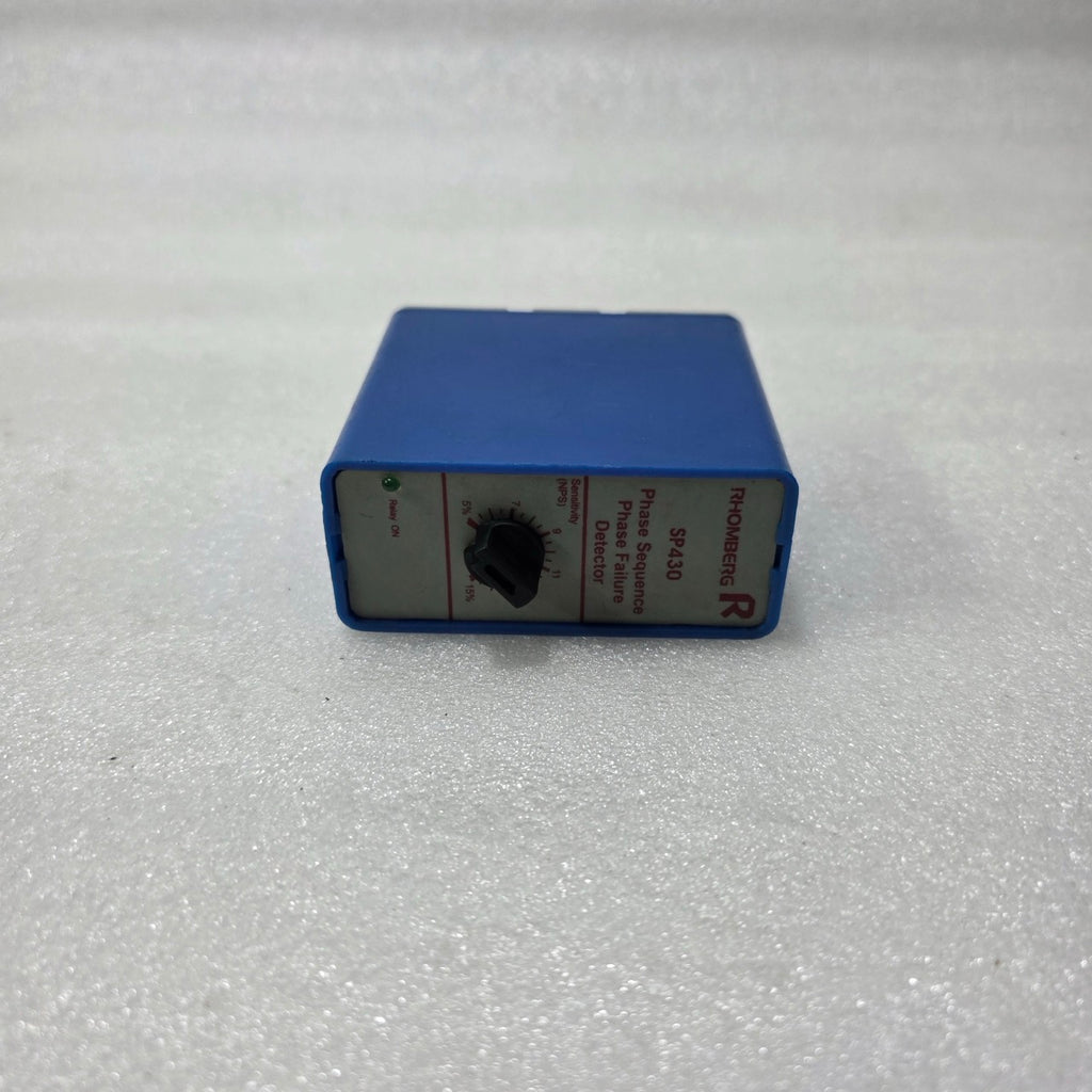 RHOMBERG SP430 PHASE SEQUENCE & PHASE FAILURE DETECTOR RELAY WITH SENSITIVITY AD