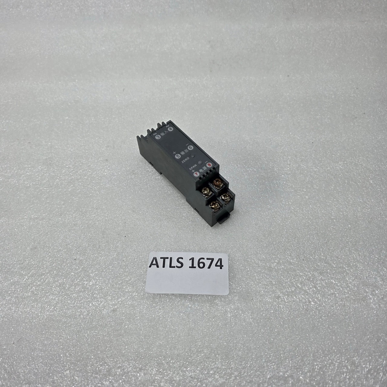 ANHUI QIDIAN WS1520 AC VOLTAGE TRANSDUCER 0–440VAC INPUT, 0–10VDC OUTPUT, 24VDC