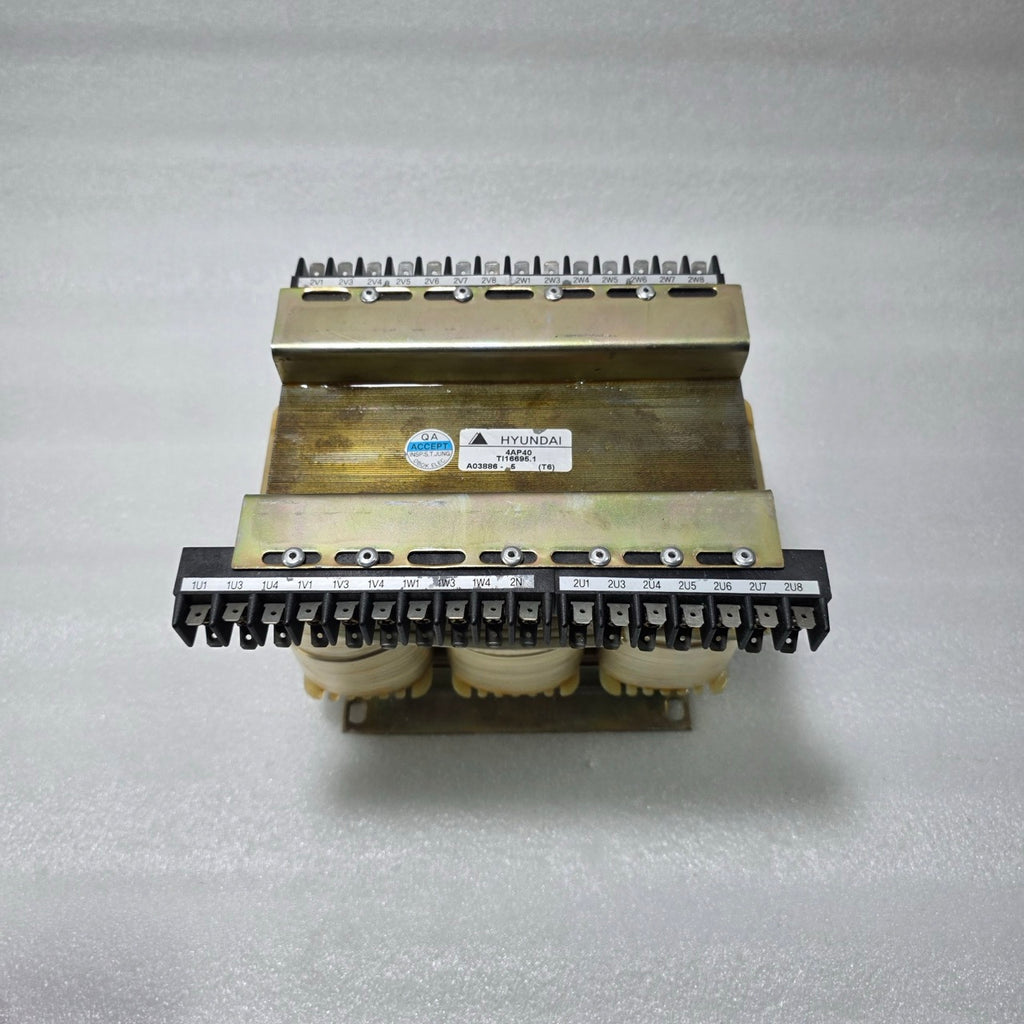 HYUNDAI TI16695.1 CONTROL TRANSFORMER 4AP40 | INDUSTRIAL POWER TRANSFORMER A0388