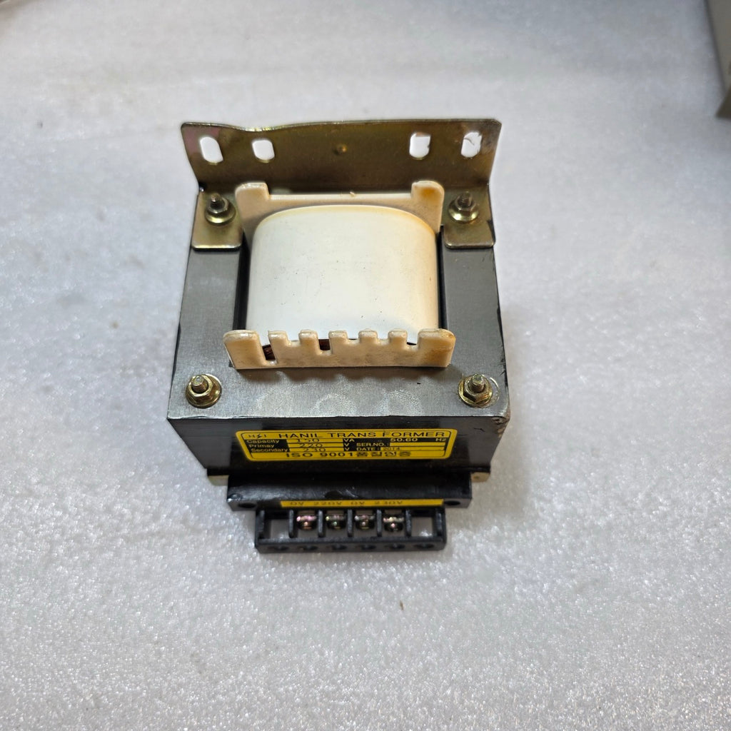 HANIL 150VA CONTROL TRANSFORMER 220V PRIMARY TO 230V SECONDARY, 50/60HZ INDUSTRI