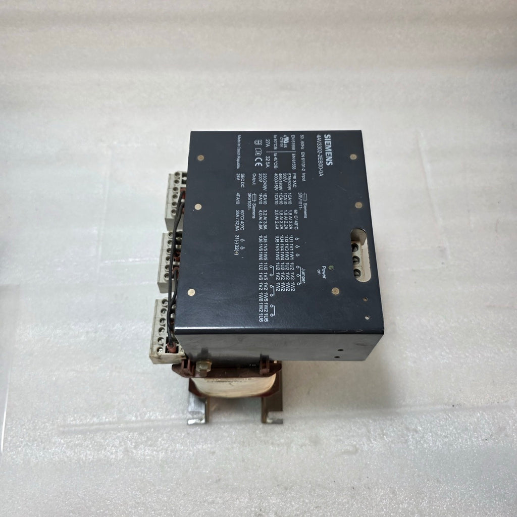 SIEMENS 4AV3302-2EB00-0A INDUSTRIAL POWER SUPPLY TRANSFORMER | 3-PHASE 200–575VA