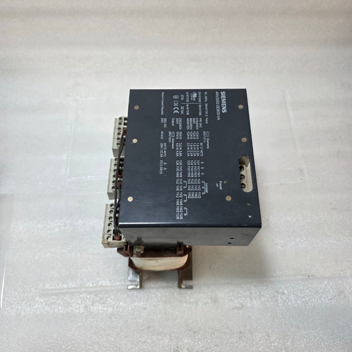SIEMENS 4AV3302-2EB00-0A INDUSTRIAL POWER SUPPLY TRANSFORMER | 3-PHASE 200–575VA
