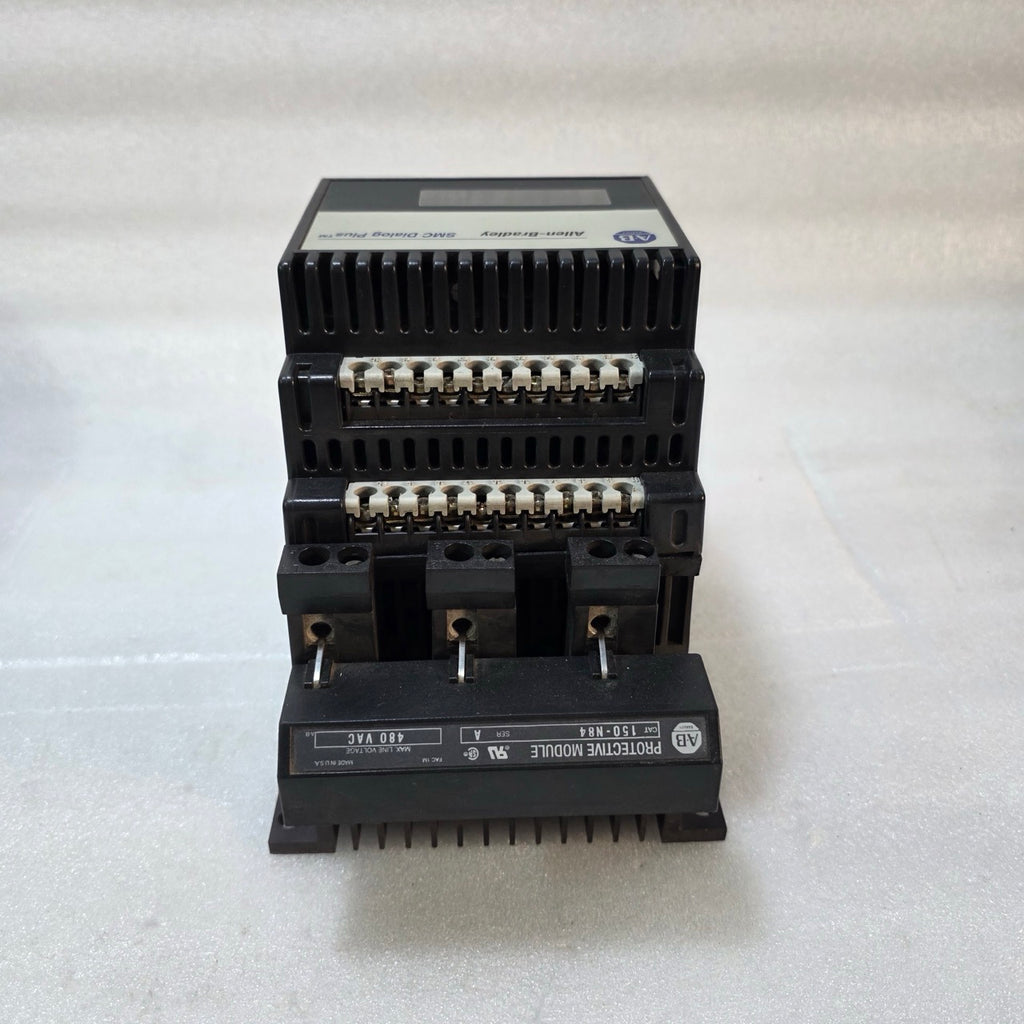 ALLEN-BRADLEY SMC DIALOG PLUS SOFT STARTER 150-B24NBDD-J1 24A 3-PHASE 208–480V W