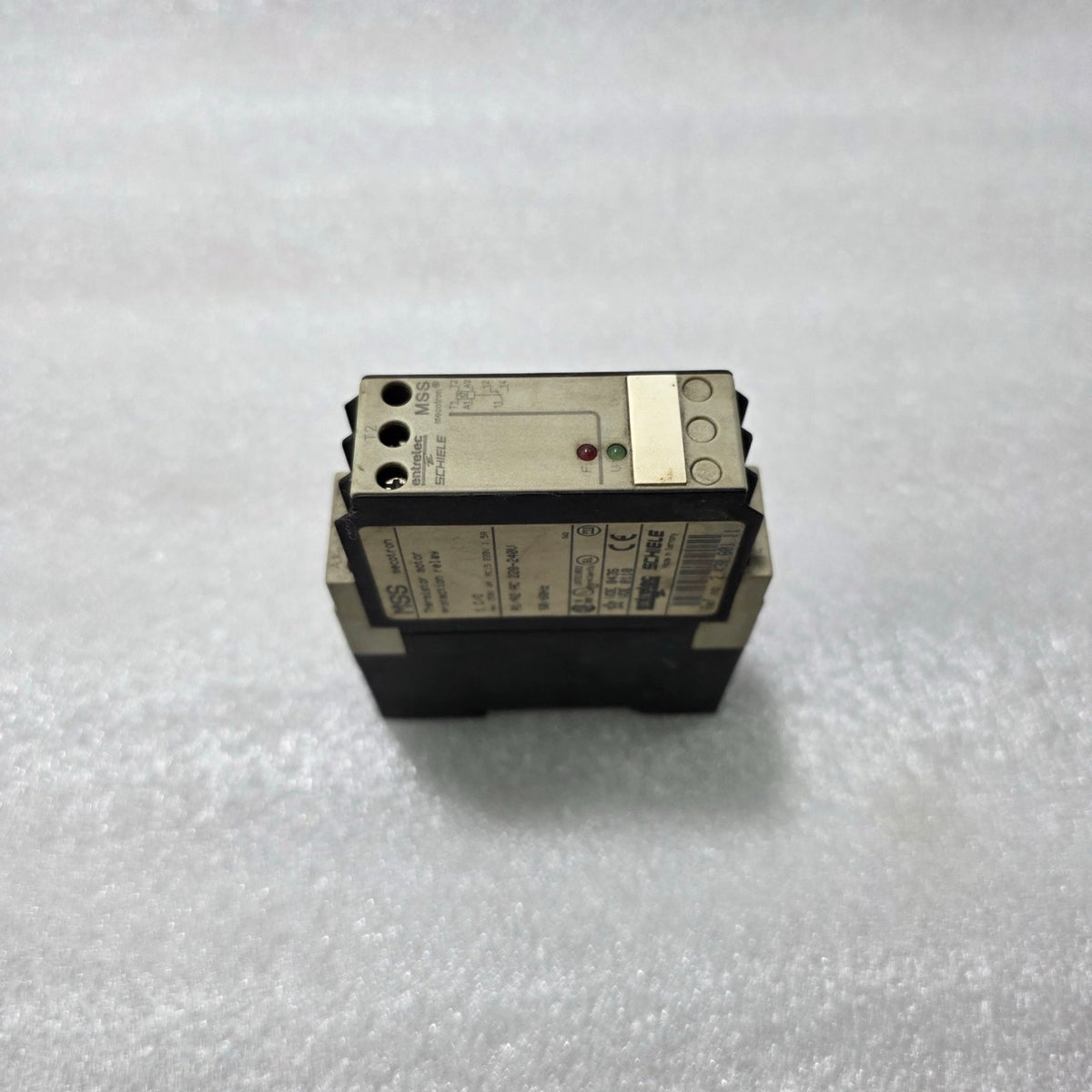 ENTRELEC SCHIELE MSS MECOTRON THERMISTOR MOTOR PROTECTION RELAY 2.430.801.11 220