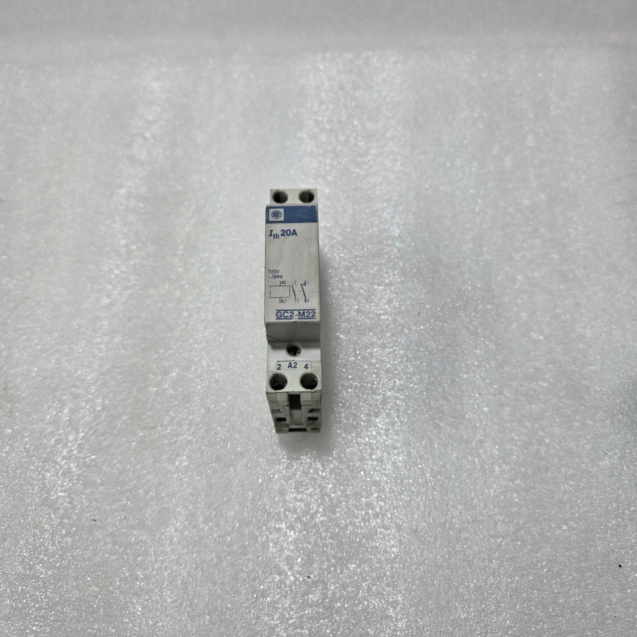 TELEMECANIQUE GC2-M22 MODULAR CONTACTOR RELAY 20A 230V AC COIL DIN RAIL MOUNT