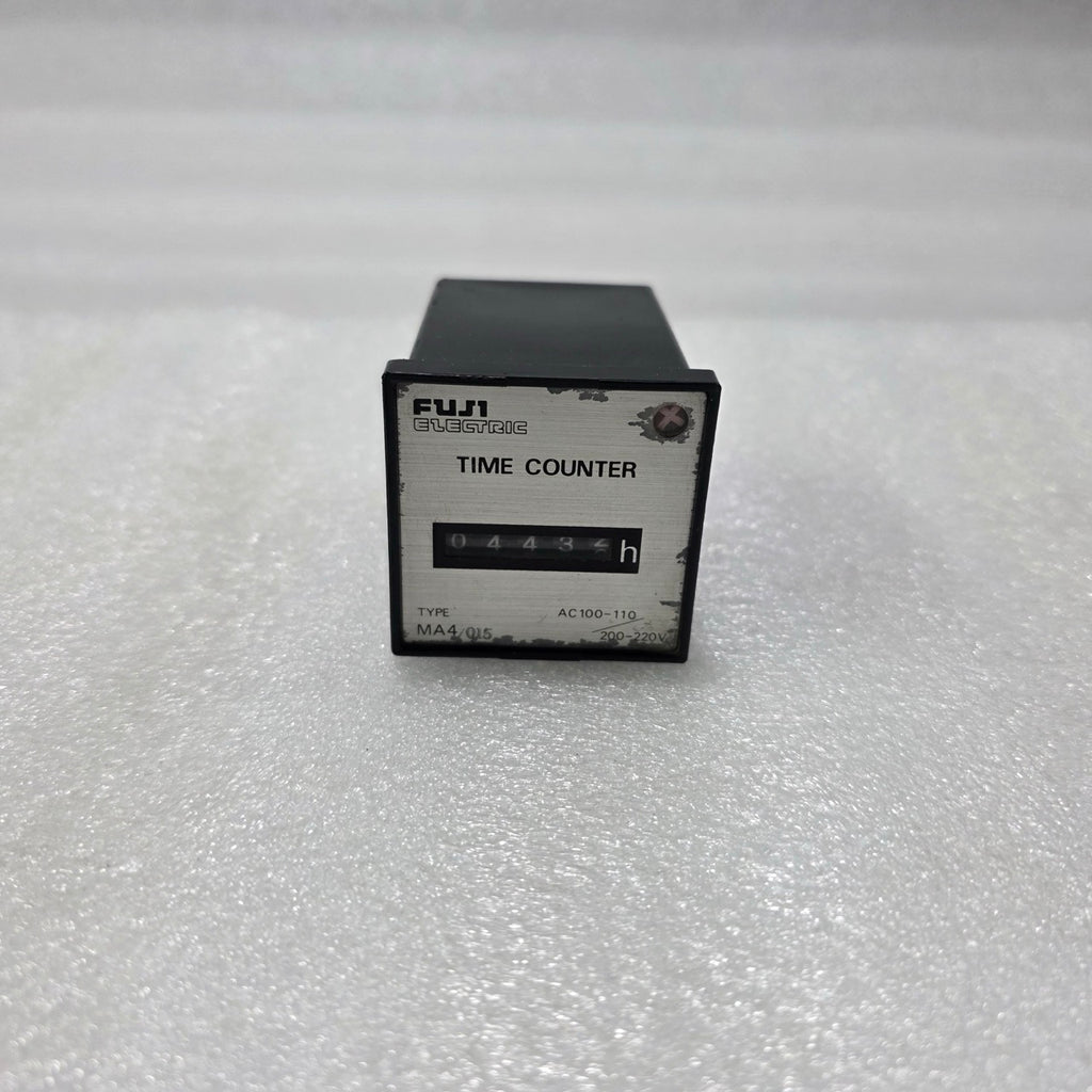 FUJI ELECTRIC MA4-015 TIME COUNTER HOUR METER AC 100–110V / 200–220V