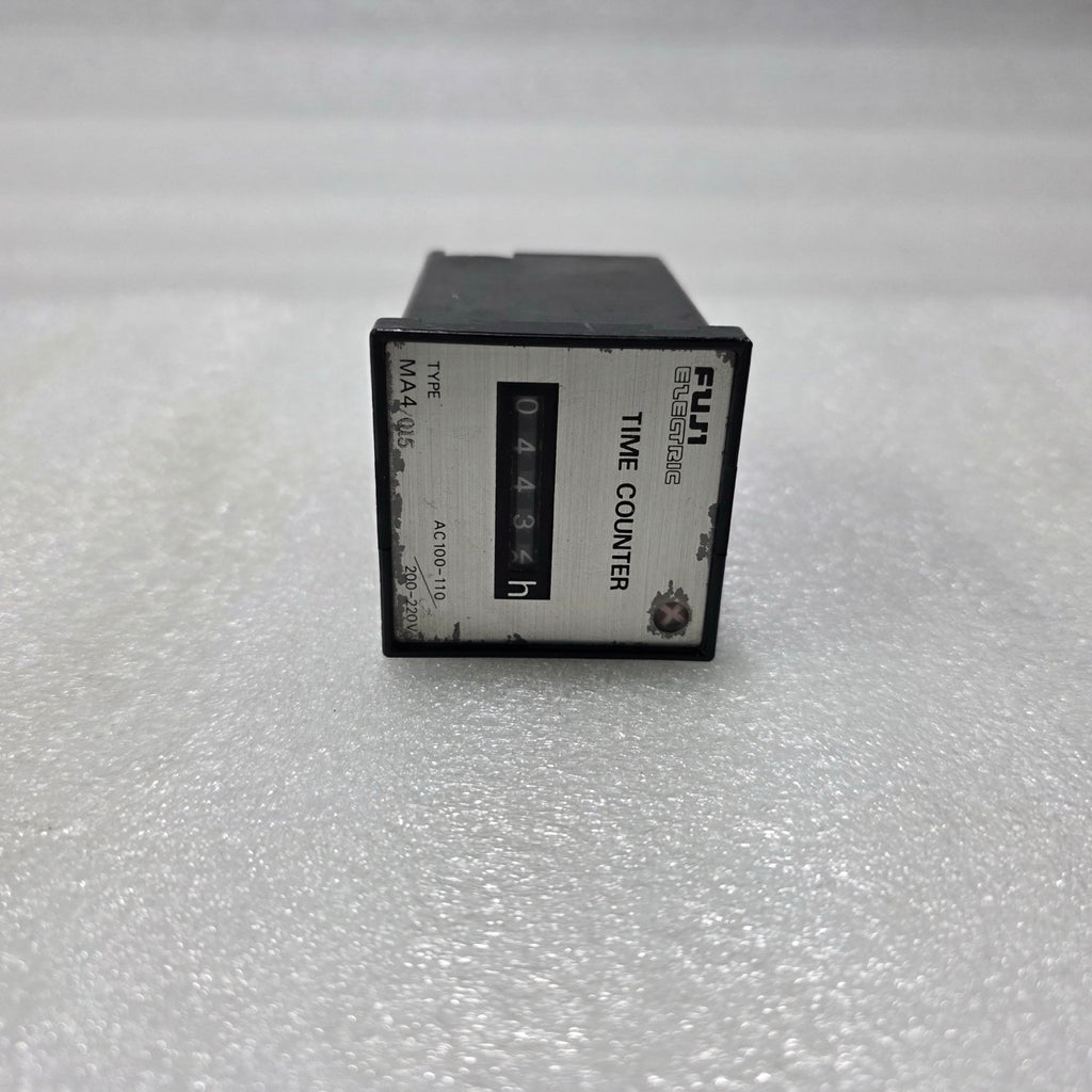 FUJI ELECTRIC MA4-015 TIME COUNTER HOUR METER AC 100–110V / 200–220V