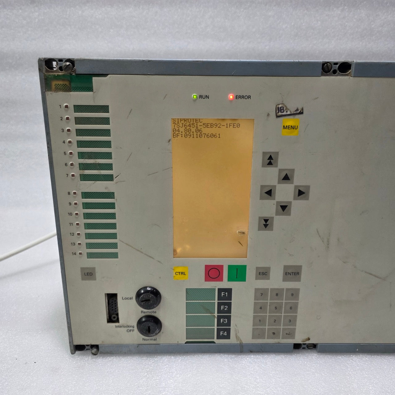 SIEMENS SIPROTEC 7SJ6451-5EB92-1FE0 NUMERICAL FEEDER PROTECTION RELAY