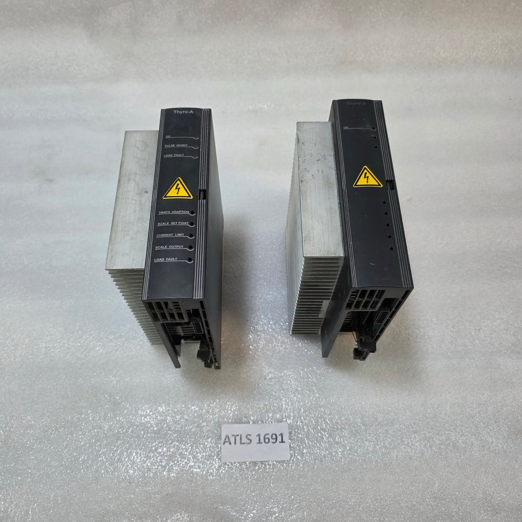 AEG THYRO-A THYRISTOR POWER CONTROLLER MODULE WITH HEAVY DUTY HEAT SINK – INDUST