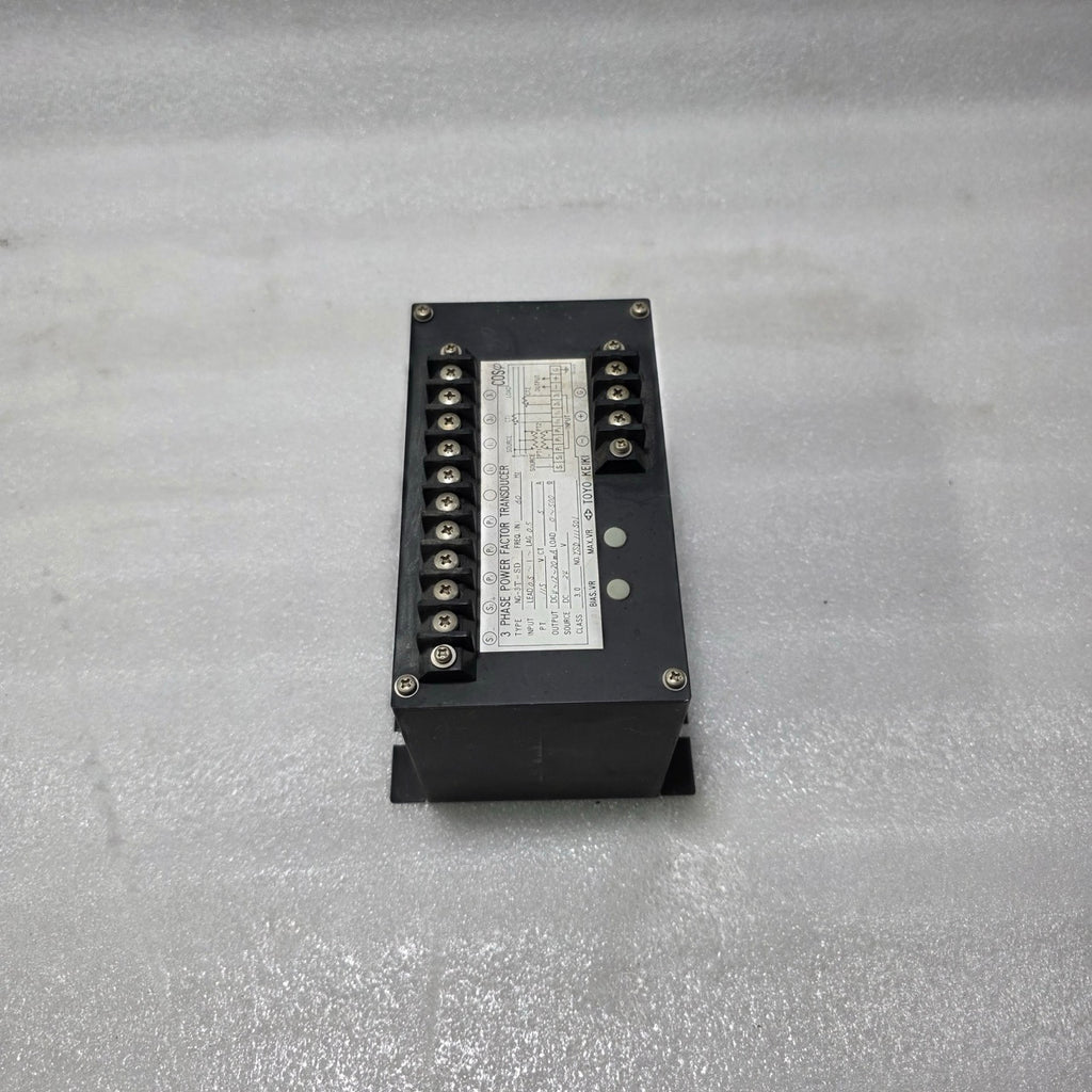TOYO KEIKI NG-3T-SD 3 PHASE POWER FACTOR TRANSDUCER | COSΦ METER | 4–20MA OUTPUT