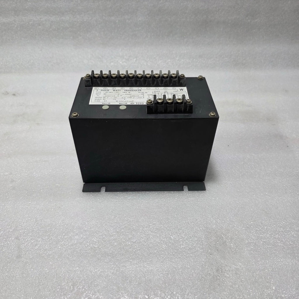 TOYO KEIKI EG-3AT-SD 3 PHASE WATT TRANSDUCER | PT 460/115V | CT 6000/5A | 4–20 M