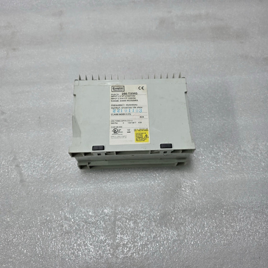 CROMPTON INSTRUMENTS 256-TXMG POWER TRANSDUCER – 4160/110V VT, 1200/5A CT, 0–400