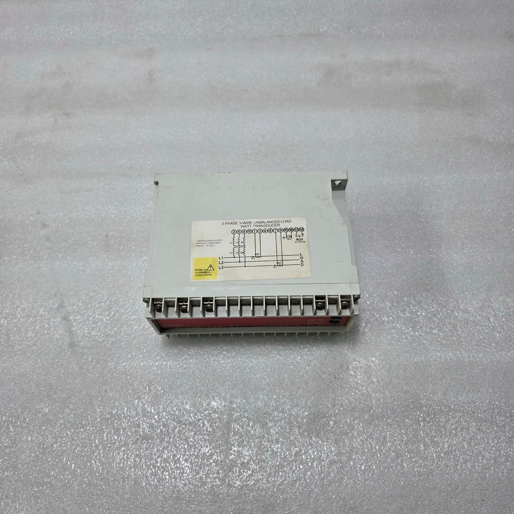 CROMPTON INSTRUMENTS 256-TWMG POWER TRANSDUCER – 4160/110V VT, 1200/5A CT, 0–500