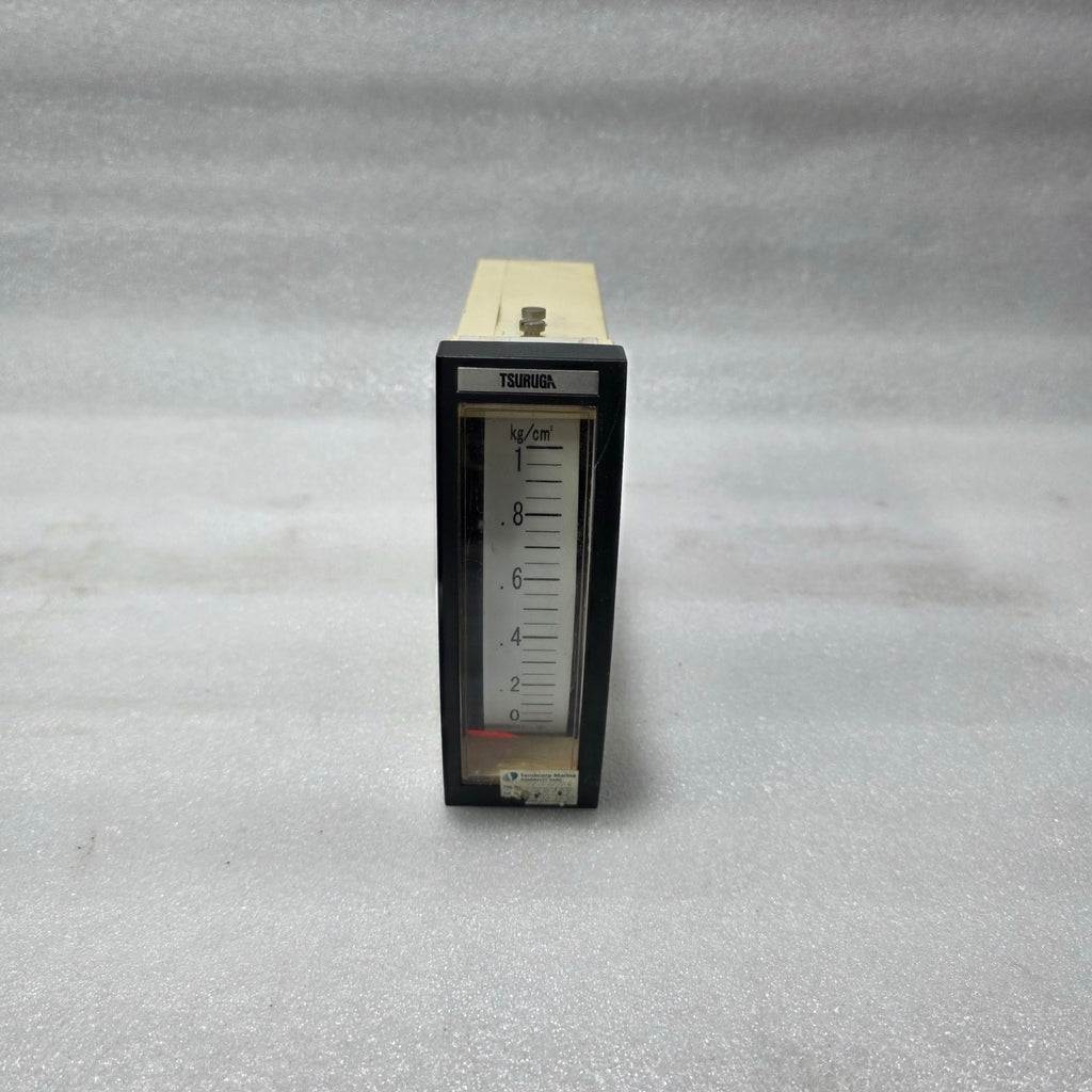 TSURUGA TME-152 ANALOG PANEL METER – DC 4-20MA SCALE 0 – 10 KG/CM² INDUSTRIAL PR