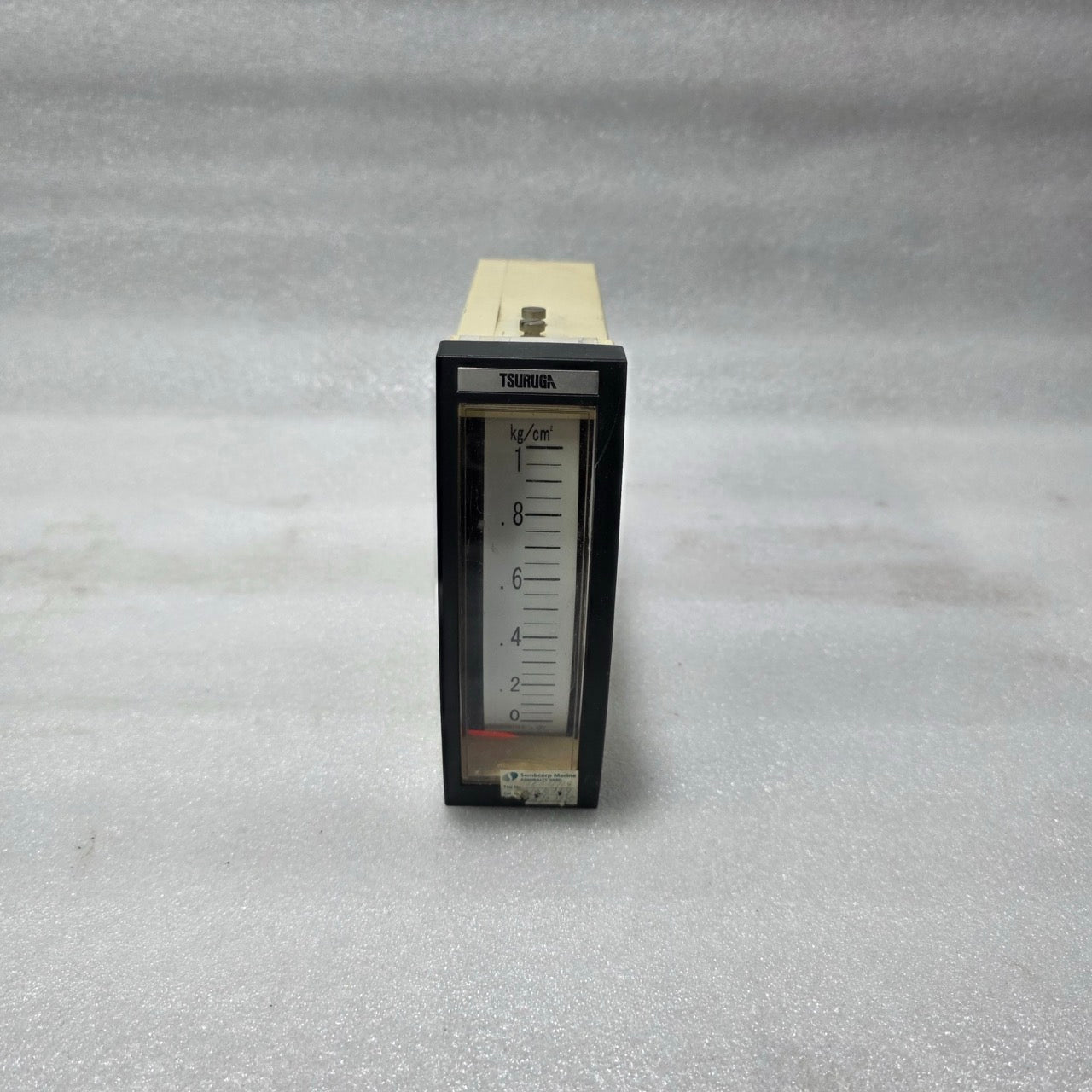 TSURUGA TME-152 ANALOG PANEL METER – DC 4-20MA SCALE 0 – 10 KG/CM² INDUSTRIAL PR