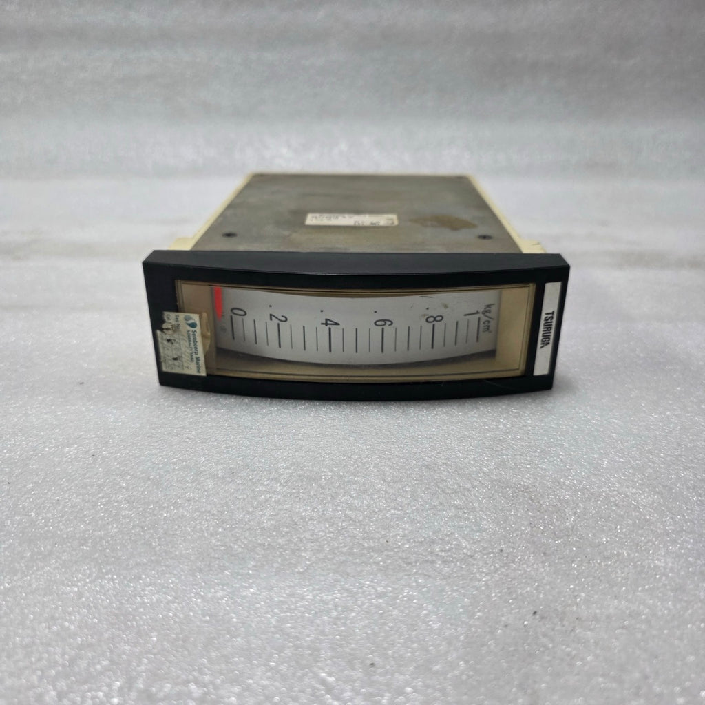 TSURUGA TME-152 ANALOG PANEL METER – DC 4-20MA SCALE 0 – 10 KG/CM² INDUSTRIAL PR