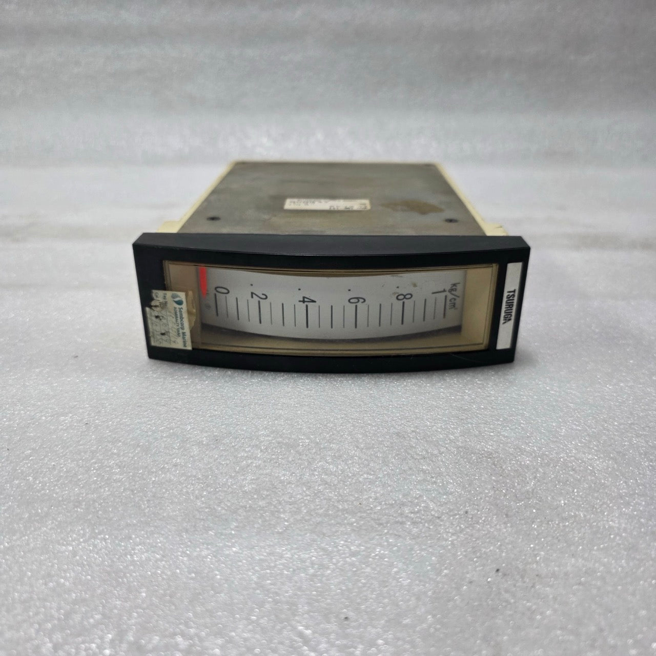 TSURUGA TME-152 ANALOG PANEL METER – DC 4-20MA SCALE 0 – 10 KG/CM² INDUSTRIAL PR