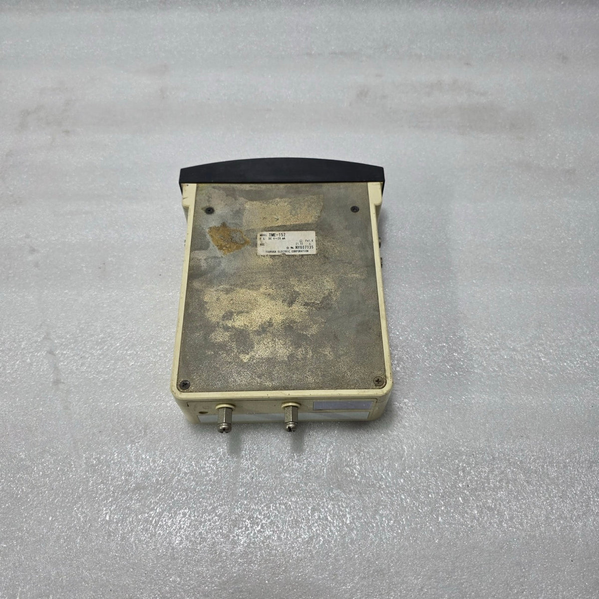 TSURUGA TME-152 ANALOG PANEL METER – DC 4-20MA SCALE 0 – 10 KG/CM² INDUSTRIAL PR