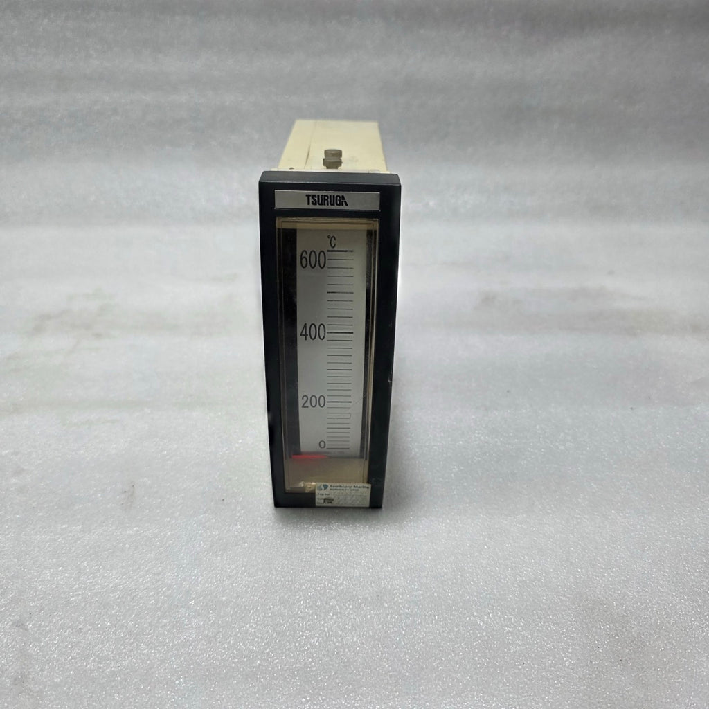 TSURUGA TME-152 ANALOG PANEL TEMPERATURE METER – 0-600°C, DC 4-20MA INPUT INDICA