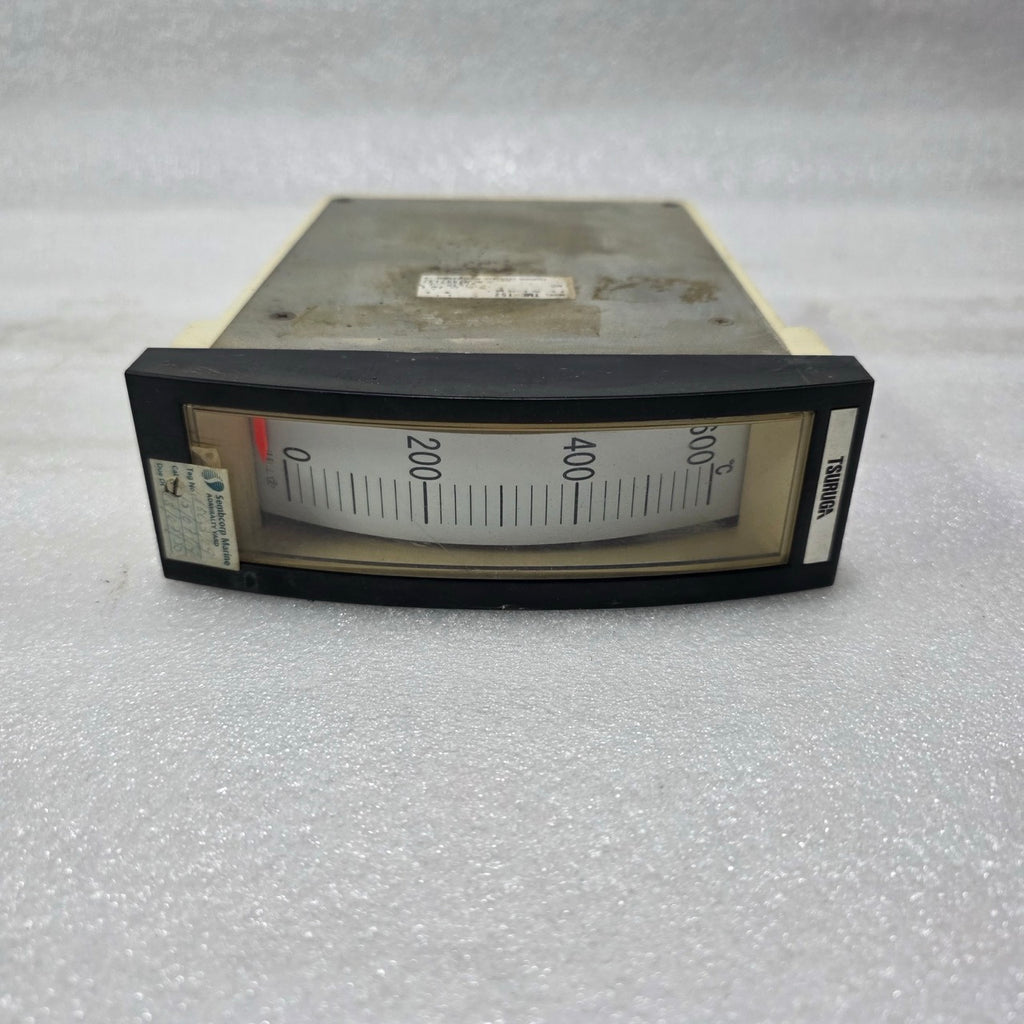 TSURUGA TME-152 ANALOG PANEL TEMPERATURE METER – 0-600°C, DC 4-20MA INPUT INDICA